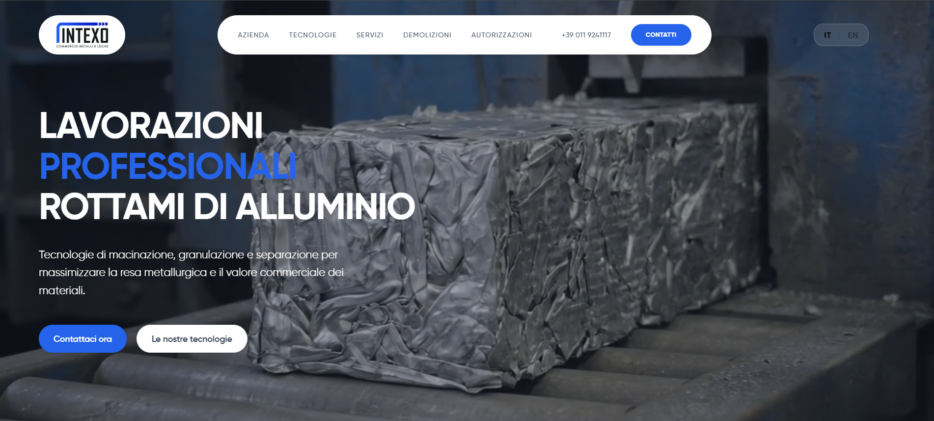 Intexo Metalli project banner