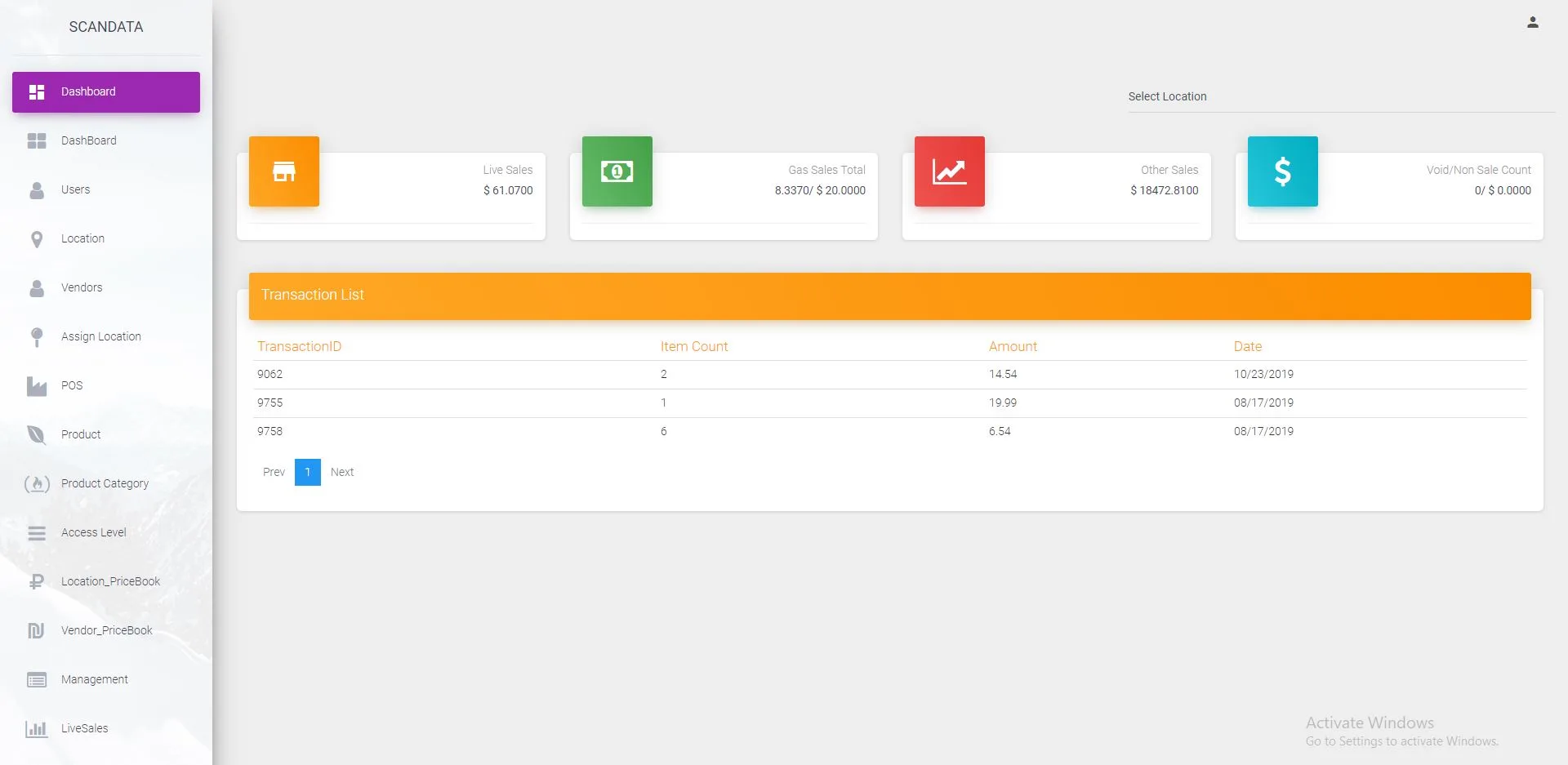 Point of Sales visual highlight 2