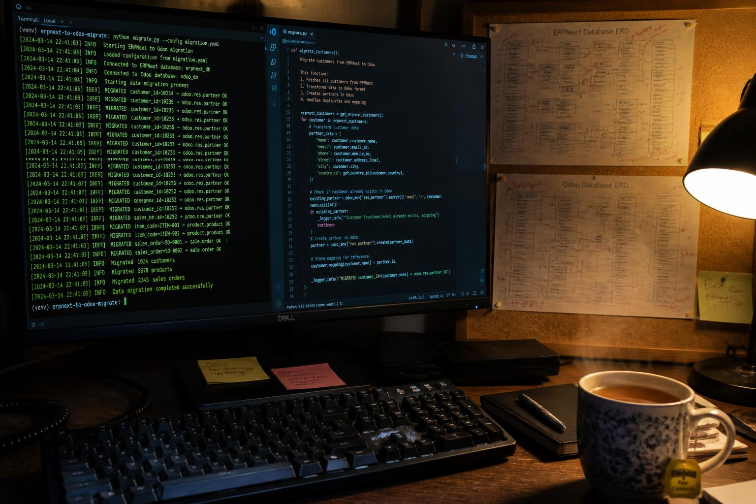 ERPNext to Odoo Migration
